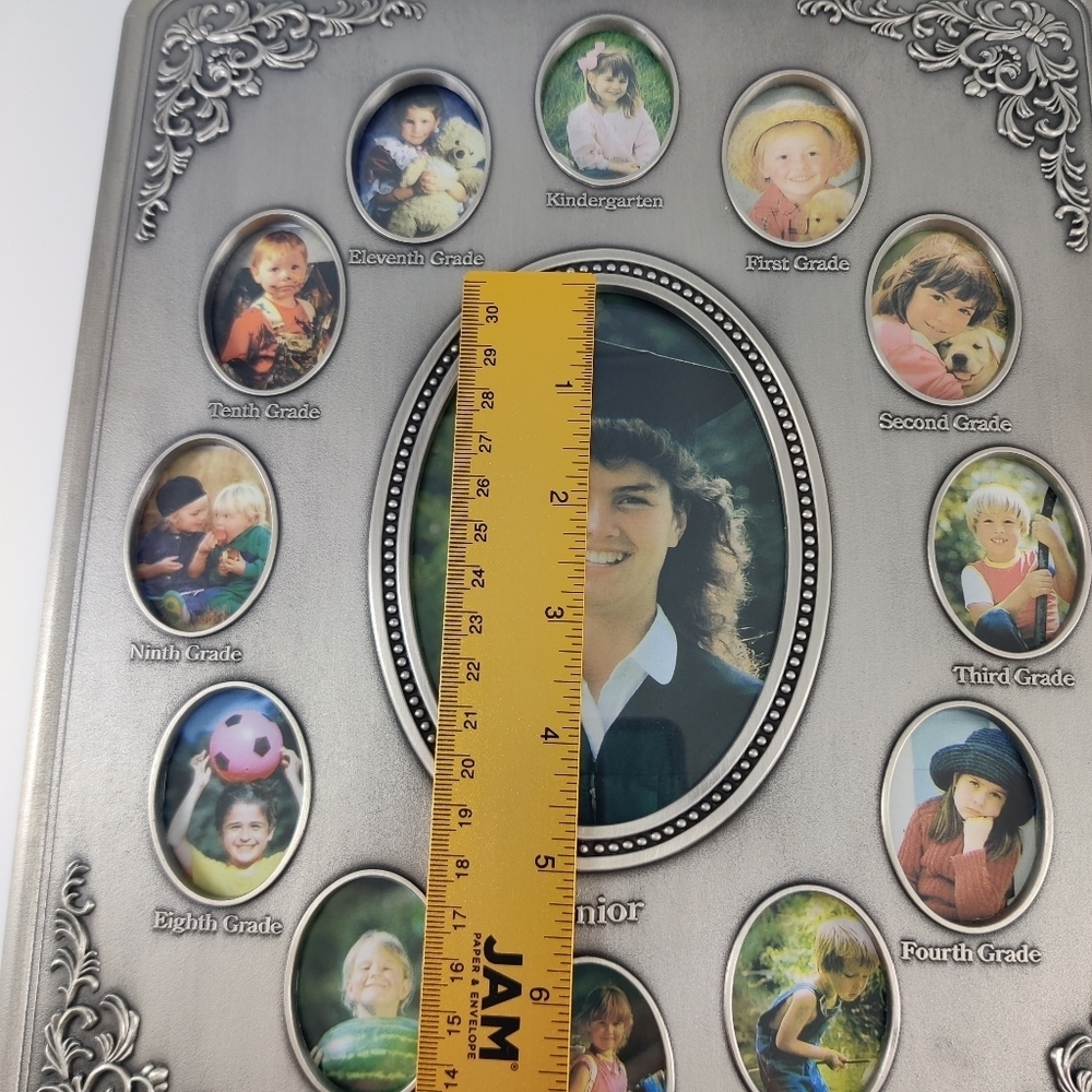 Pewter School Photo Frame - Picture 3 of 7